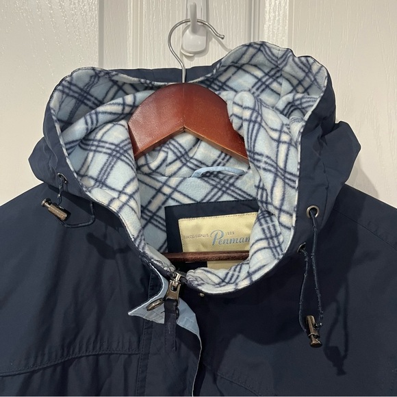 Penmans navy blue with pile lining , pockets, zipper and snap closure size large - Picture 5 of 11